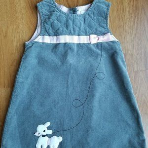 Size 2t Gymboree Poodle Velveteen Jumper